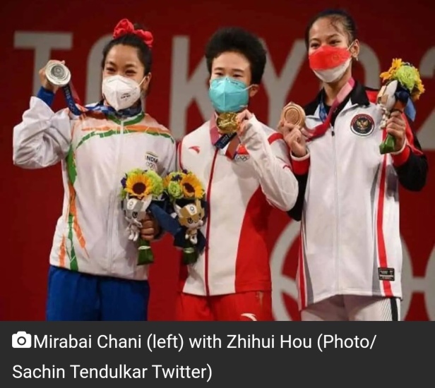 टोक्यो ओलंपिक: भारोत्तोलन स्वर्ण पदक विजेता झिहुई हौ को डोपिंग परीक्षण के लिए नहीं लिया गया! 3